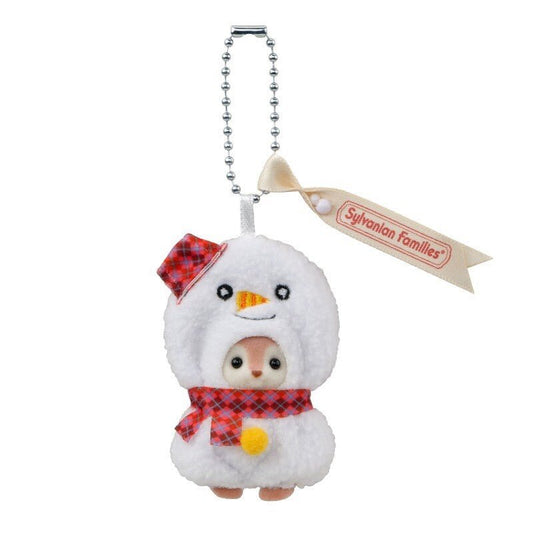 [BABY DEER SNOWMAN] "Sylvanian Families" Keychain - Rosey’s Kawaii Shop