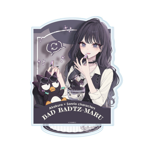 [BAD BADTZ MARU] "Akakura x Sanrio: Cafe & Parfait" Acrylic Stand - Rosey’s Kawaii Shop