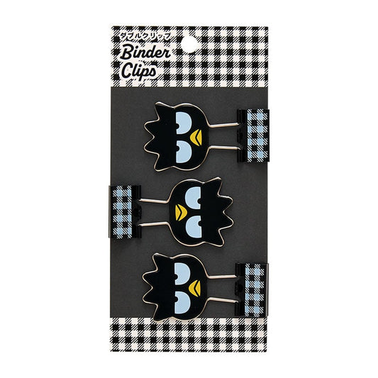 [BAD BADTZ MARU] "Sanrio Double Binder Clips" - Rosey’s Kawaii Shop