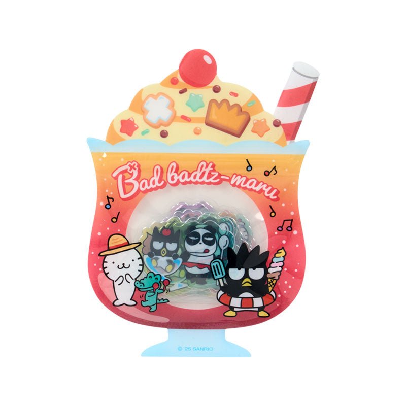 [BAD BADTZ MARU] "Sanrio Summer" Sticker Flakes - Rosey’s Kawaii Shop