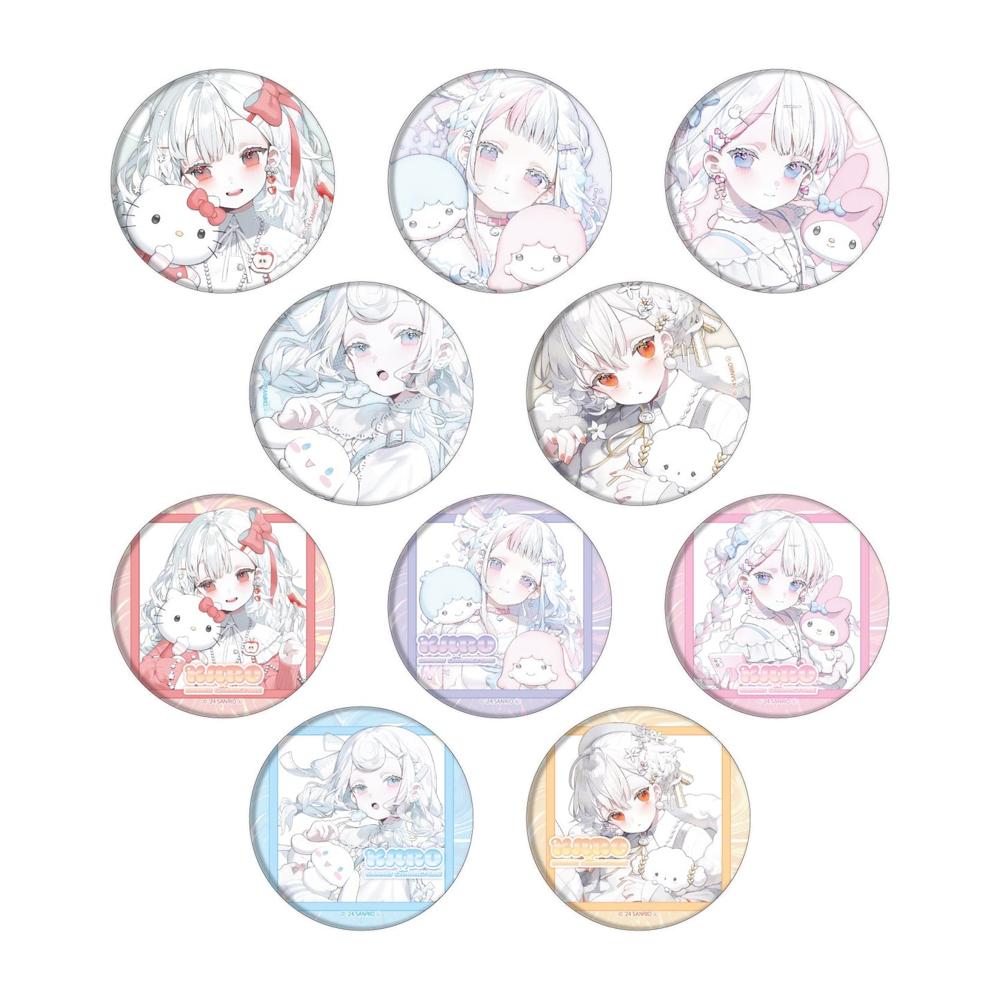 [BADGE] "KARO x Sanrio" Blind Bag - Rosey’s Kawaii Shop