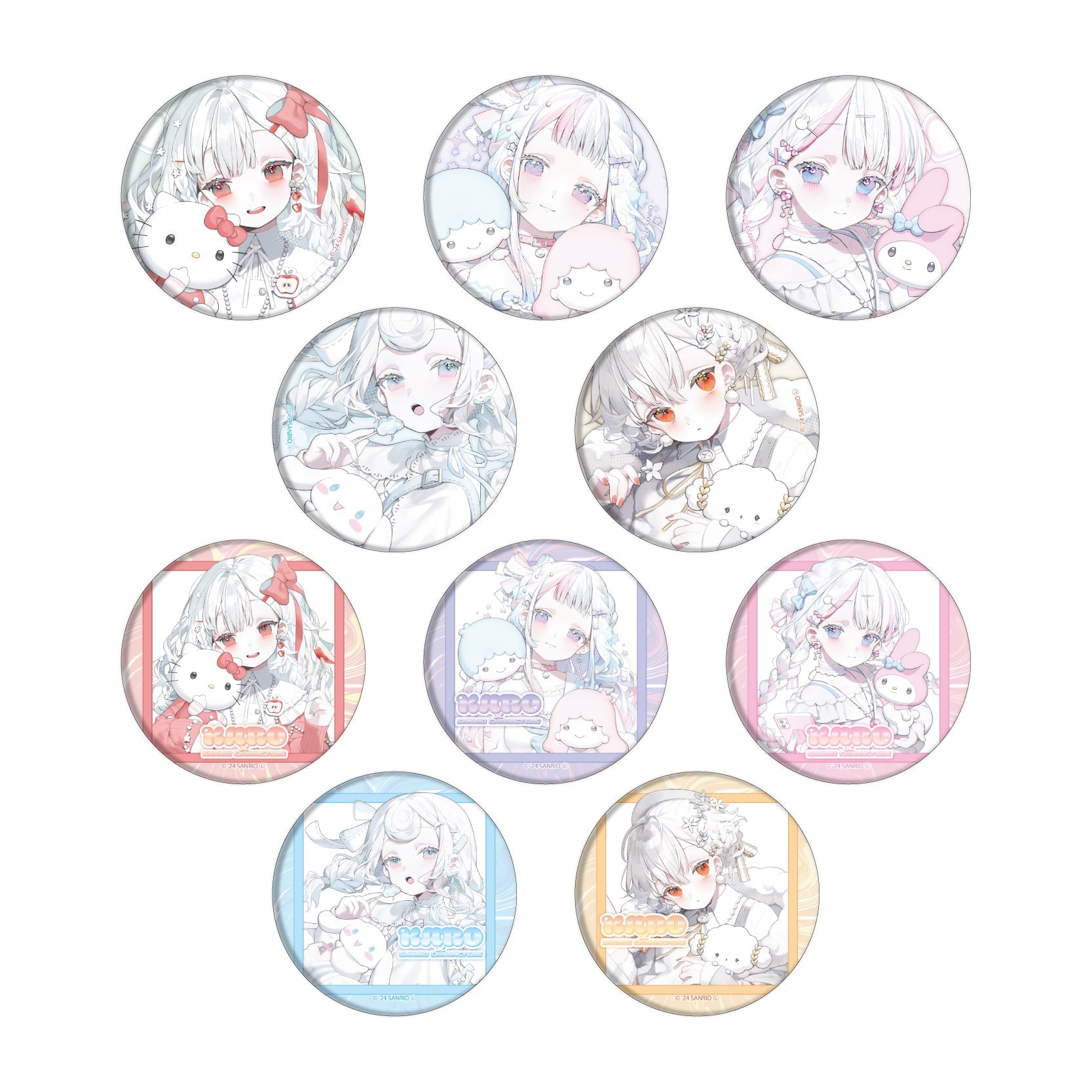 [BADGE] "KARO x Sanrio" Blind Bag - Rosey’s Kawaii Shop