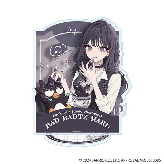 [BADTZ MARU] "Akakura x Sanrio: Cafe & Parfait" Acrylic Stand - Rosey’s Kawaii Shop
