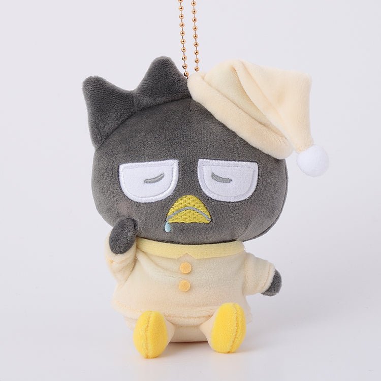 [BADTZ MARU] "Sanrio Pajama Party Munyugurumi" Plush Keychain - Rosey’s Kawaii Shop