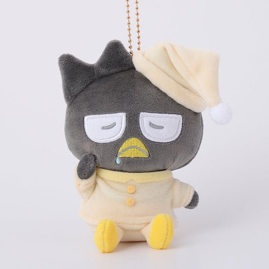 [BADTZ MARU] "Sanrio Pajama Party Munyugurumi" Plush Keychain - Rosey’s Kawaii Shop