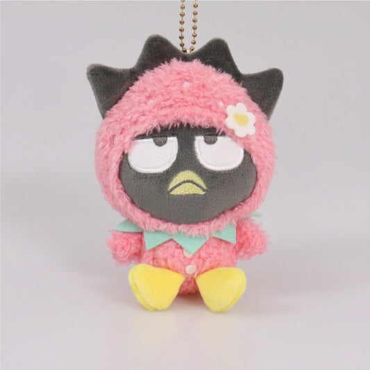 [BADTZ MARU STRAWBERRY] "Ichigo Shinbun 50th Anniversary x Munyugurumi Patio POPUP STORE" Plush Keychain - Rosey’s Kawaii Shop