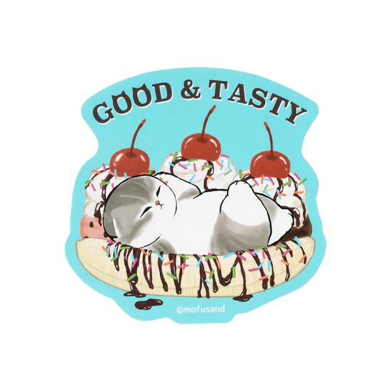 [BANANA SPLIT] "Mofusand's Diner" Sticker - Rosey’s Kawaii Shop