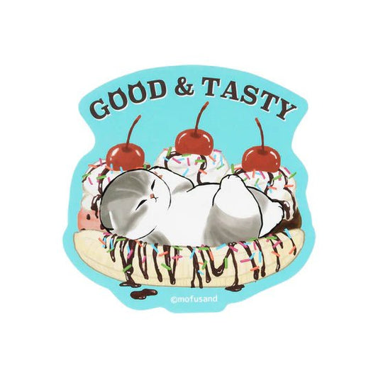 [BANANA SPLIT] "Mofusand's Diner" Sticker - Rosey’s Kawaii Shop