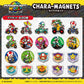 "Mario Kart World Chara Magnet" Blind Bag