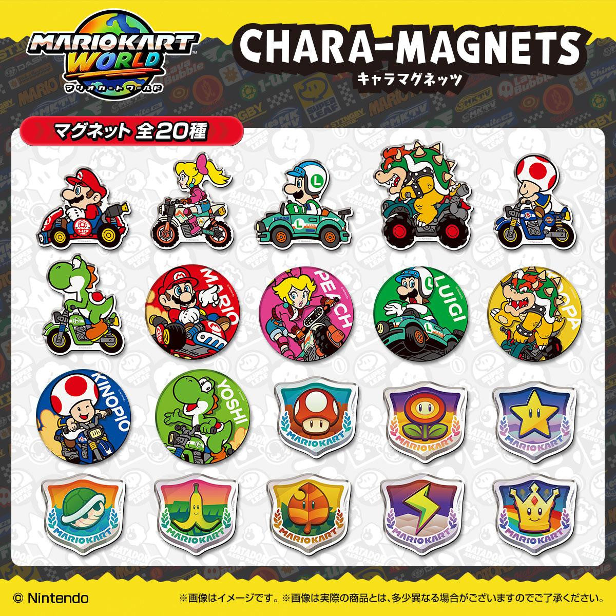 "Mario Kart World Chara Magnet" Blind Bag