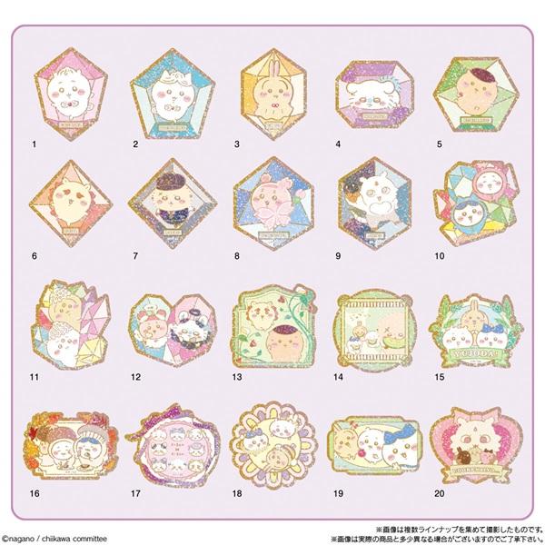BANDAI "Chiikawa Kirakira Die - cut Sticker & Gummy" Blind Bag - Rosey’s Kawaii Shop