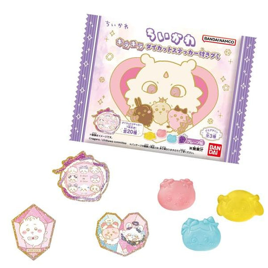 BANDAI "Chiikawa Kirakira Die - cut Sticker & Gummy" Blind Bag - Rosey’s Kawaii Shop
