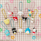 BANDAI "Sanrio Mascot Keychain & Gummy" Blind Bag - Rosey’s Kawaii Shop