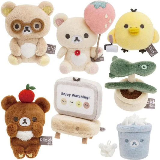 "BASIC Rilakkuma Favorite Things" Tenori Plush - Rosey’s Kawaii Shop