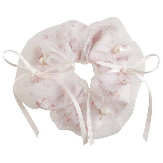 "Sugarcocomuu Bows & Frill" Scrunchie