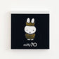 [BLACK] "Miffy 70th Anniversary" Square Memo Pad - Rosey’s Kawaii Shop