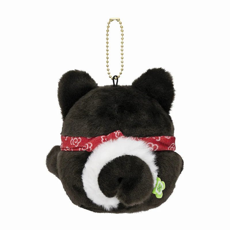[BLACK SHIBA INU] "Koupenchan" Plush Keychain - Rosey’s Kawaii Shop