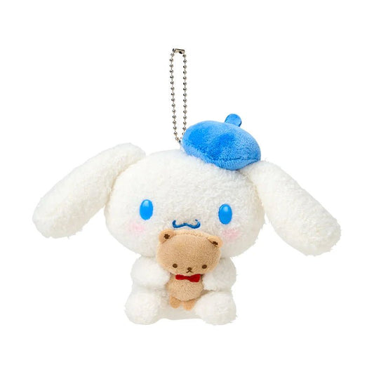 [BLUE] "Cinnamoroll Kuma - san" Plush Keychain - Rosey’s Kawaii Shop
