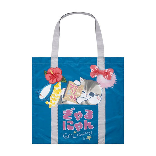 [BLUE] "Mofusand Gal Nyan Series" Eco Bag - Rosey’s Kawaii Shop