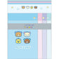 [BLUE] "Rilakkuma Gaming Series" Letter Set - Rosey’s Kawaii Shop