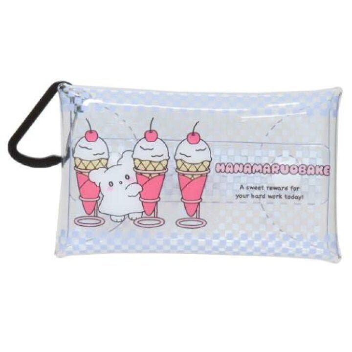 [BLUE /SMALL] "Hanamaruobake Pastel Sweets" Multi Case - Rosey’s Kawaii Shop
