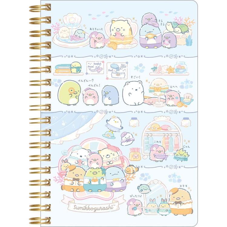 [BLUE] "Sumikko Gurashi Penguin Lagoon" B6 SP Notebook - Rosey’s Kawaii Shop