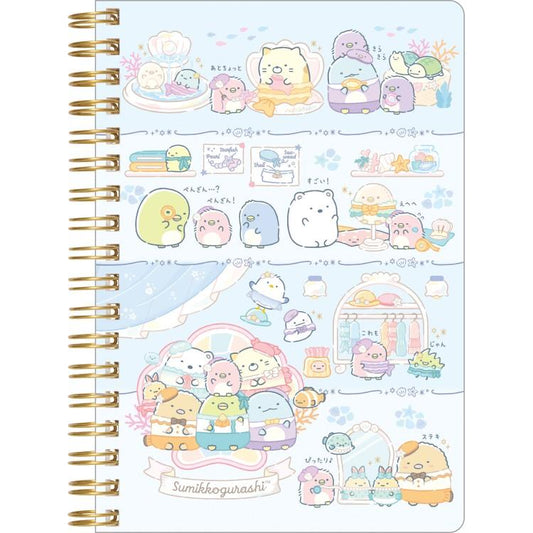 [BLUE] "Sumikko Gurashi Penguin Lagoon" B6 SP Notebook - Rosey’s Kawaii Shop
