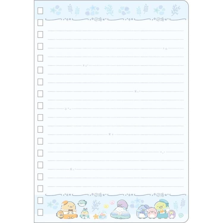 [BLUE] "Sumikko Gurashi Penguin Lagoon" B6 SP Notebook - Rosey’s Kawaii Shop