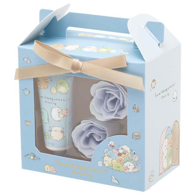 [BLUE / SUMIKKO GURASHI] "San - x Characters Flower Box Gift Set - Rosey’s Kawaii Shop