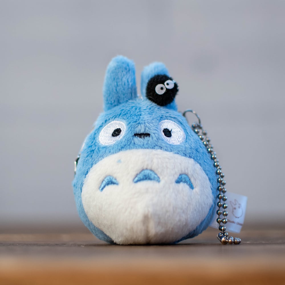 [BLUE TOTORO] "My Neighbor Totoro" Coin Pouch Keychain - Rosey’s Kawaii Shop