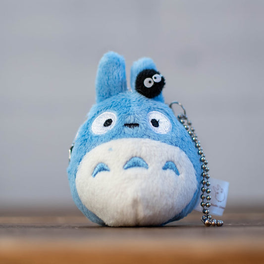 [BLUE TOTORO] "My Neighbor Totoro" Coin Pouch Keychain - Rosey’s Kawaii Shop