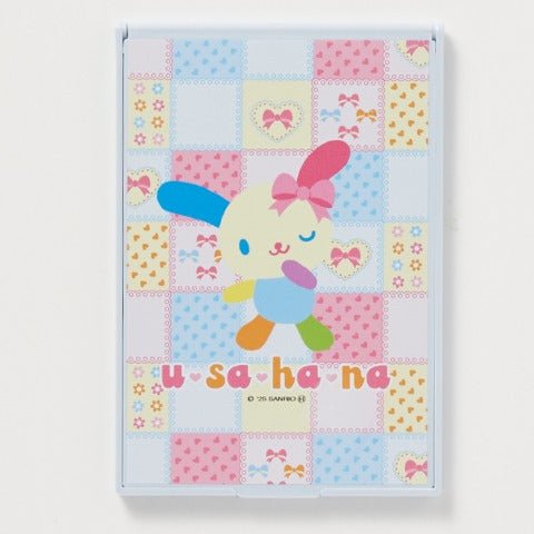 [BLUE] "Usahana Face" Folding Mirror - Rosey’s Kawaii Shop