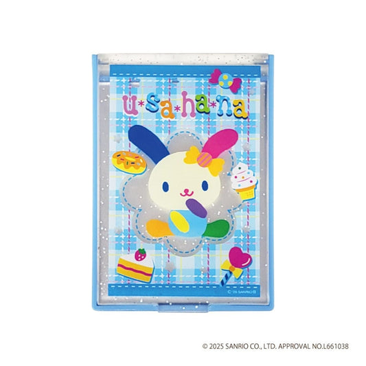 [BLUE] "Usahana" SMALL Compact Mirror - Rosey’s Kawaii Shop