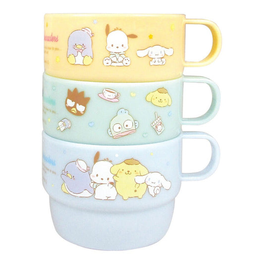 [Boys] "Sanrio" Plastic Cup Set 3P - Rosey’s Kawaii Shop