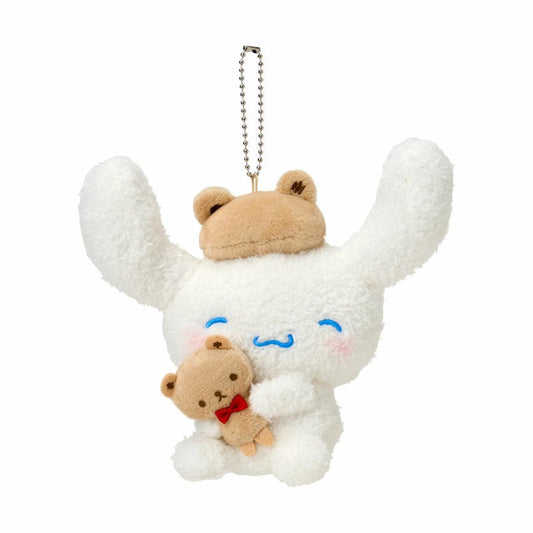 [BROWN] "Cinnamoroll Kuma - san" Plush Keychain - Rosey’s Kawaii Shop
