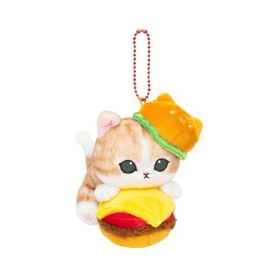 [BURGER] "Mofusand's Diner" Plush Keychain - Rosey’s Kawaii Shop
