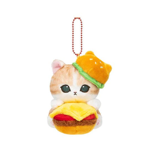 [BURGER] "Mofusand's Diner" Plush Keychain - Rosey’s Kawaii Shop