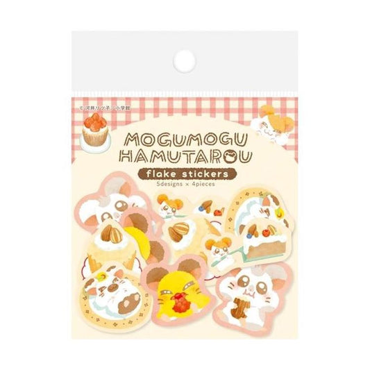 [CAKE] "Mogumogu Hamtaro" Sticker Flakes - Rosey’s Kawaii Shop
