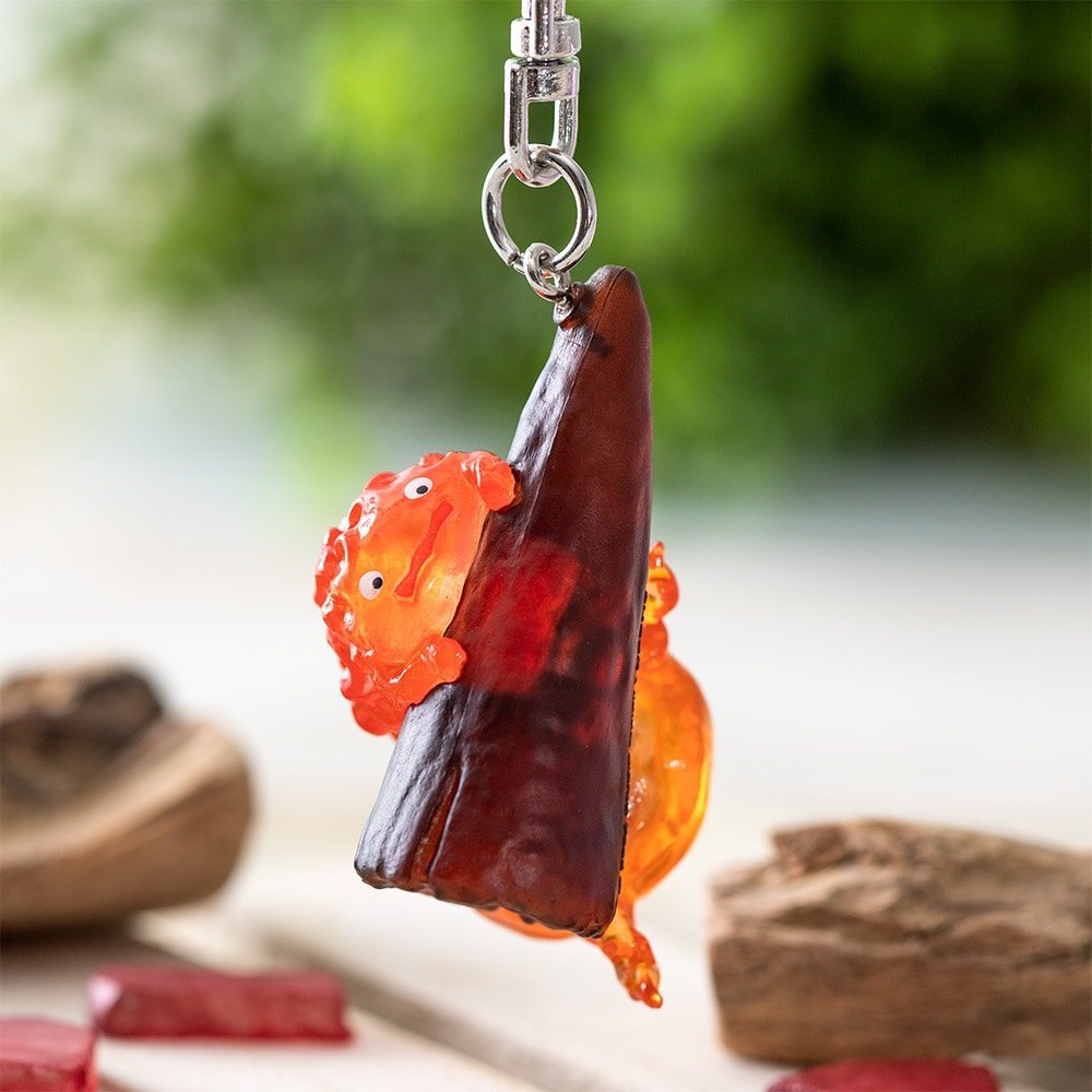 "Calcifer: Howl's Moving Castle" Keychain - Rosey’s Kawaii Shop