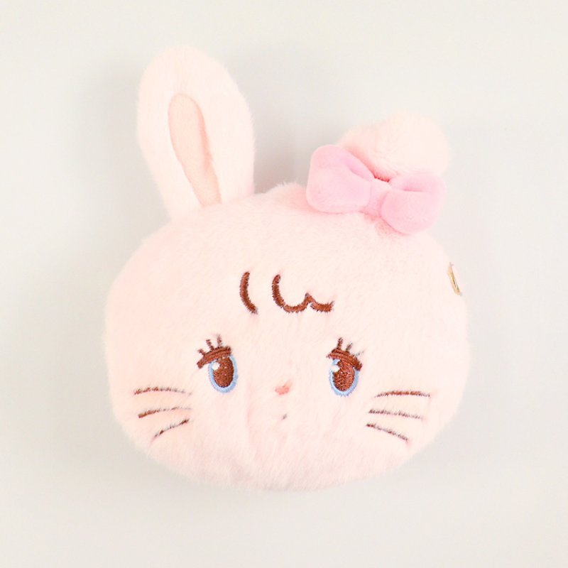 [CAMMY] "Mikko Illustrations Fuwafuwa" Face Pouch - Rosey’s Kawaii Shop