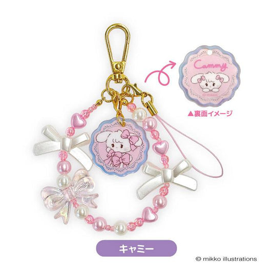 [CAMMY] "Mikko Illustrations" Phone Strap - Rosey’s Kawaii Shop