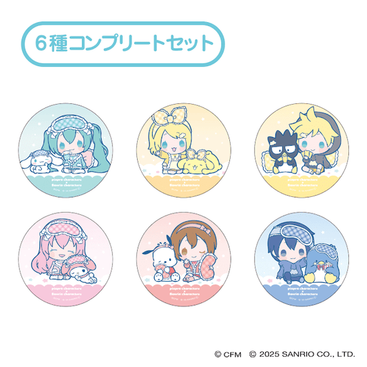 [CAN BADGE] LIMITED "VOCALOID x Sanrio" Blind Bag - Rosey’s Kawaii Shop