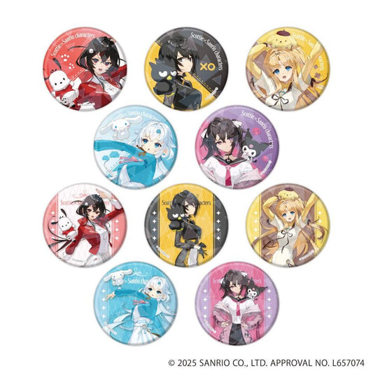 [CAN BADGE] "Scottie x Sanrio Characters" Blind Bag - Rosey’s Kawaii Shop