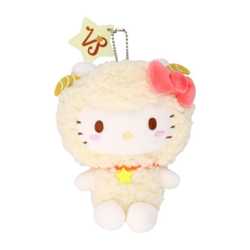 [CAPRICORN] "Hello Kitty Zodiac" Plush Keychain - Rosey’s Kawaii Shop