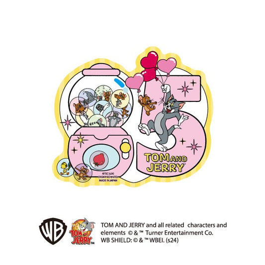 [CAPSULE MACHINE] "Tom and Jerry 85th Anniversary" Travel Sticker - Rosey’s Kawaii Shop