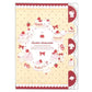 [STRAWBERRY] "Sanrio Characters Strawberry & Cherry Cake" 5 Pocket File Folder