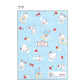 [BLUE CHERRY] "Sanrio Characters Strawberry & Cherry Cake" 5 Pocket File Folder