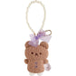 [COCOA BEAR] "Sugarcocomuu Bows & Frill" Plush Keychain