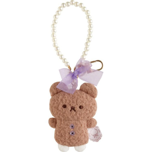 [COCOA BEAR] "Sugarcocomuu Bows & Frill" Plush Keychain