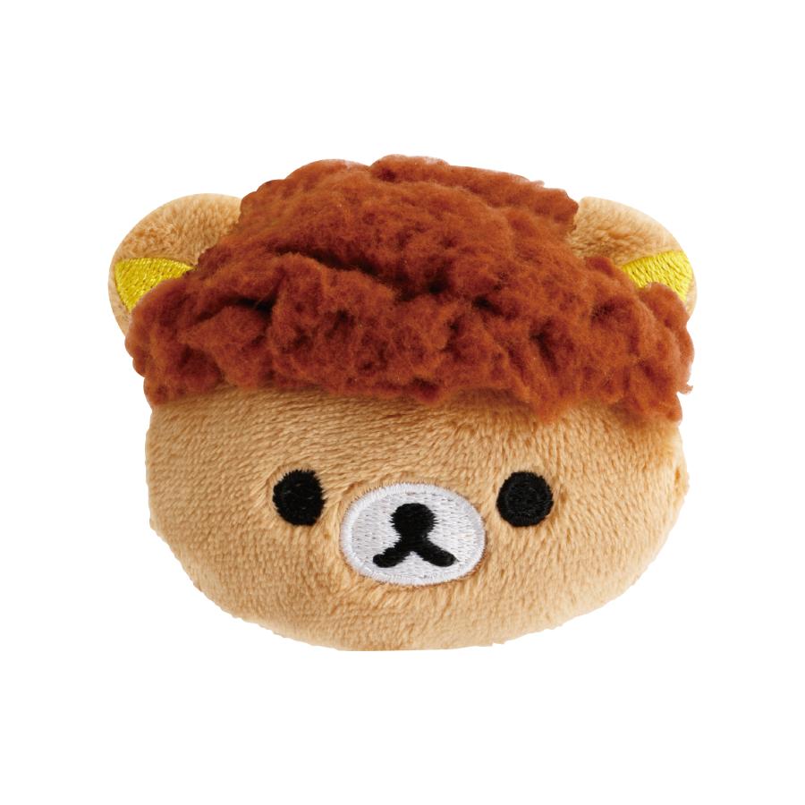[CAVEMAN RILAKKUMA / Osaka Umeda] LIMITED "Rilakkuma Store Manager" Plush Badge - Rosey’s Kawaii Shop